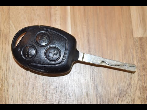 3 Button Ford Key fob battery replacement - EASY DIY