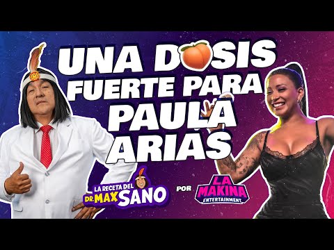 PAULA ARIAS prueba las “recetas” del DR. MAX SANO 🤪 | LA MAKINA