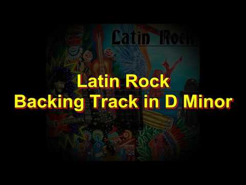 Latin Rock - Backing Track in D Minor