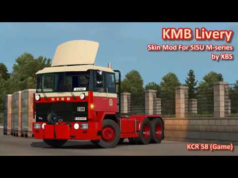 ETS2 | Mod | KMB Livery For SISU M-series by XBS (V1.0) | Review