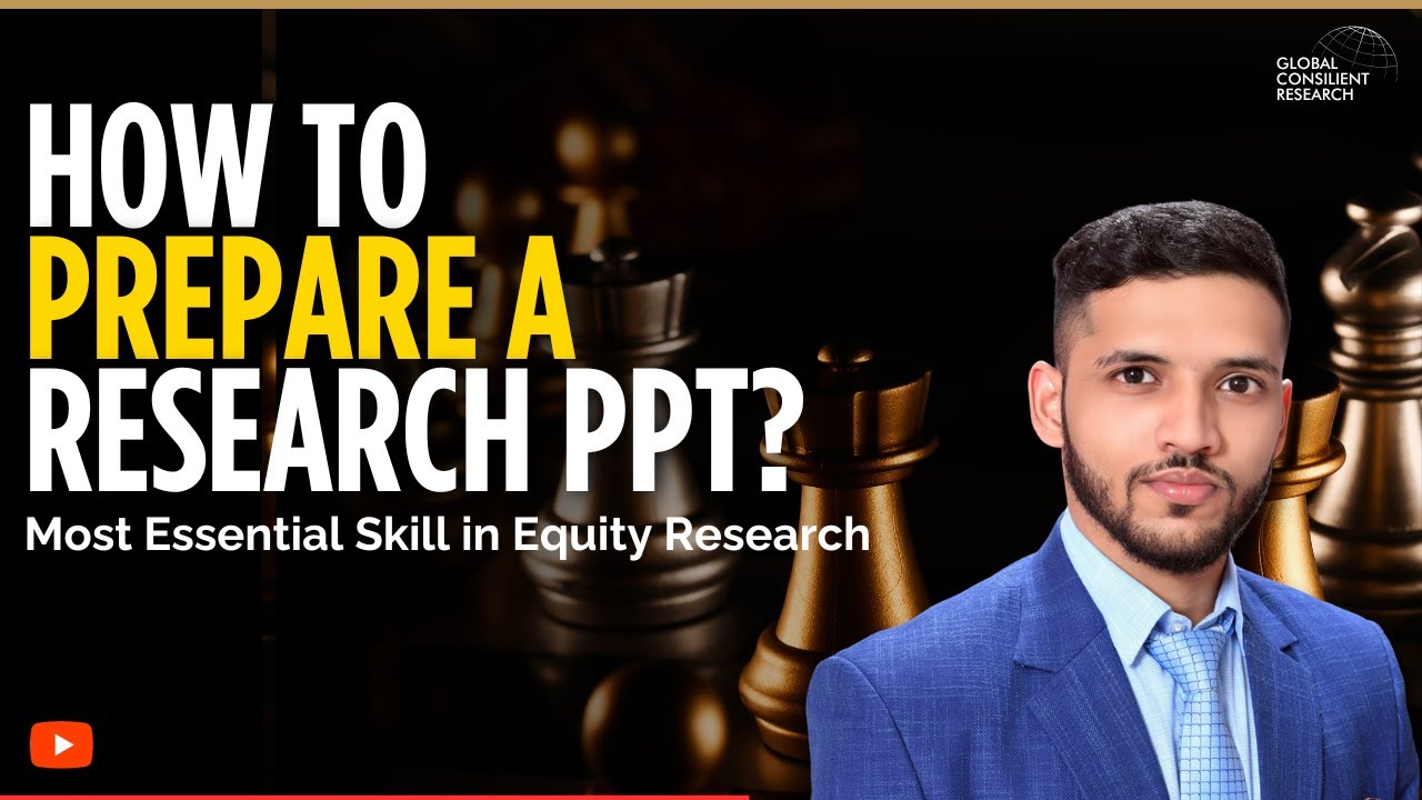 How to Prepare an Equity Research PPT from Scratch | A must have Skill for Equity Research Jobs