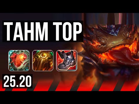 TAHM KENCH vs IRELIA (TOP) | 13/4/13, 40k DMG | EUW Master | 25.20