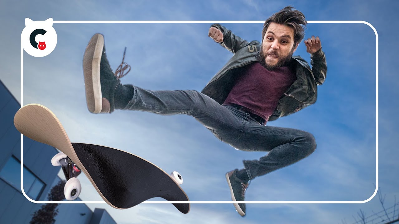 The IMPOSSIBLE SKATEBOARD Trick (with the help of some 3D)