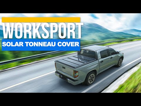 TerraVis (Worksport) Tonneau Truck Cover | Harvests Solar While Driving!