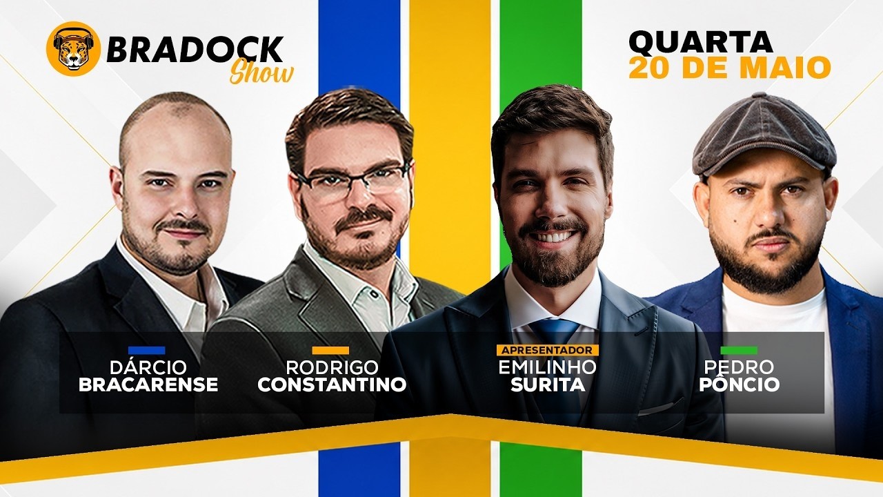 Bradock Show 20/05/26 - EMILINHO, CONSTA, DÁRCIO BRACARENSE, PEDRO PÔNCIO
