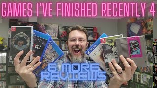 Games I've Played Recently 4: Game Review Roundup