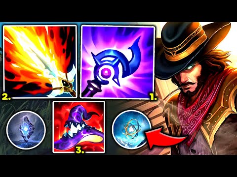 TWISTED FATE TOP BUT MY CARDS DEAL 2000+ DAMAGE (HILARIOUS) - S13 Twisted Fate TOP Gameplay Guide