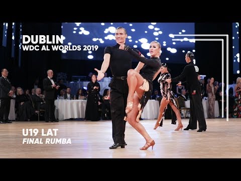 Nikita Grygorchuk - Naomi Spektor, USA | 2019 Dublin | World U19 LAT - F R
