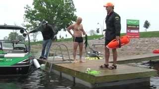 preview picture of video 'Fridon Pipija swiming Georgian style (25-05-13) Jelgava'