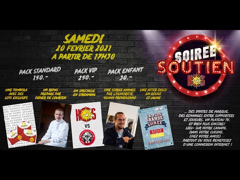 SOIRÉE DE SOUTIEN HCS 2021 - LIVE!
