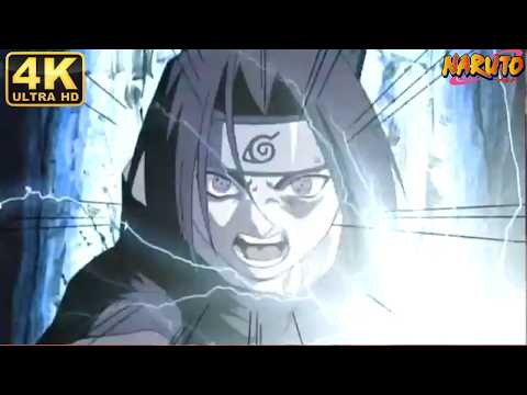 Sasuke usa o Sharingan com Chidori contra Gaara - Sasuke vs Gaara | Naruto Dublado
