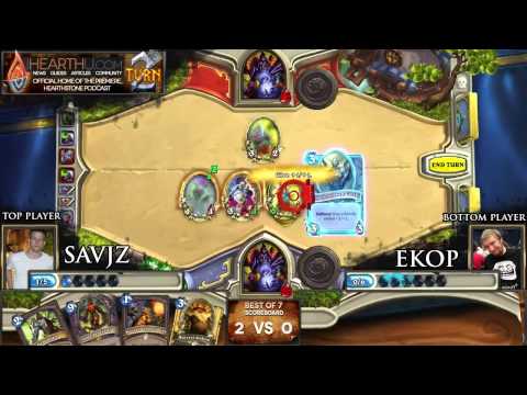 Hearthstone King of the Hill #6   Savjz vs  Ekop