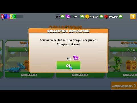 DRAGON MANIA KH -Collections Completed! Claim