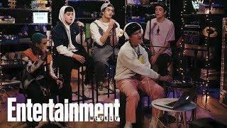 PRETTYMUCH Performs &#39;Gone 2 Long&#39; | In The Basement | Entertainment Weekly
