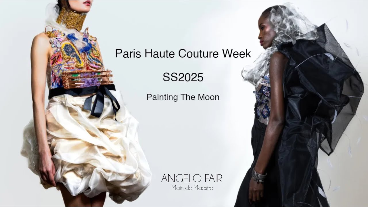 Angelo Fair Couture Paris Fashion Show 2025 - Painting the Moon