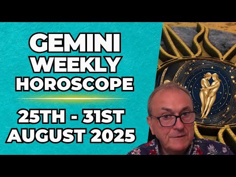 ♊ Gemini Weekly Horoscope | August 25–31, 2025 | Patrick Arundell Astrology