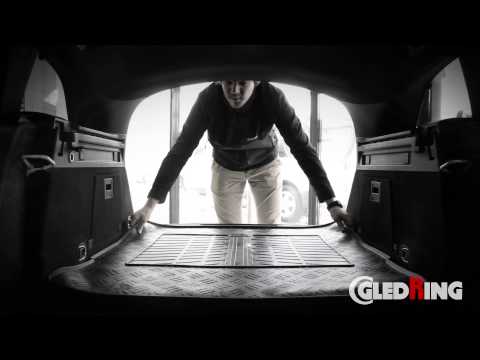 AZUGA Passform Gummi-Kofferraummatte von Gledring