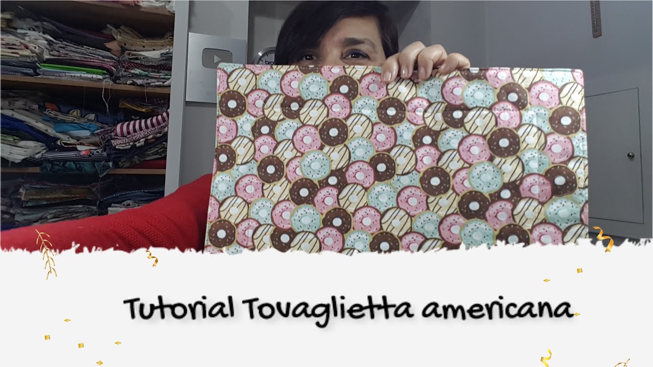 magnifica idea per la cucina | Tutorial tovaglietta americana facilissima | cucito creativo