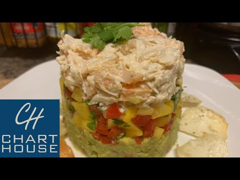 Restaurant Copycat Recipes | Chart House | Shrimp Crab Mango Stack | Restaurant Recipes At Home