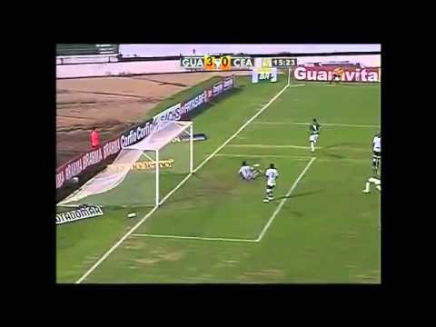 Guarani 4x1 Ceará - C. Brasileiro 2012, série B - 4ª Rodada