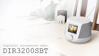 Digitální internetové rádio Hama DIR3200SBT - první spuštění