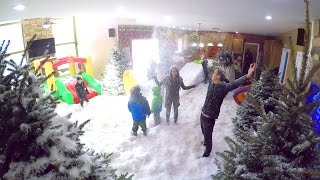 INDOOR SNOWSTORM PRANK!!