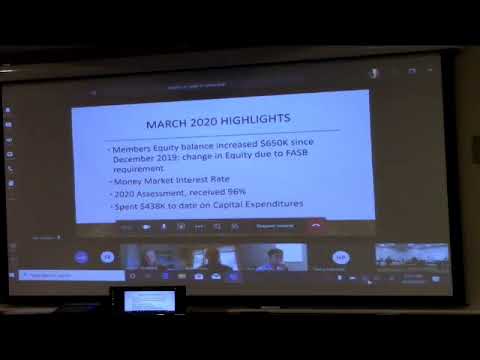TLA Board Meeting April 28, 2020 - Pt. 1 (note: due to technical issues there is no sound)