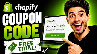 Shopify Coupon Code 2026 🔥 Start for Free + $1/Month for 3 Months