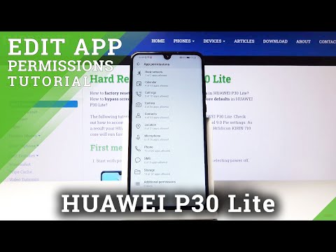 How to Reset App Permissions on Huawei P30 Lite – Restore Default App Settings