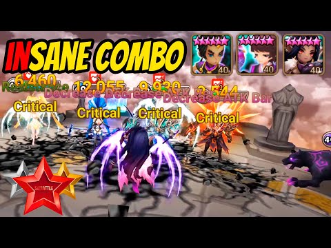 Rare DARK CLEAVE Team with Xiana in Summoners War