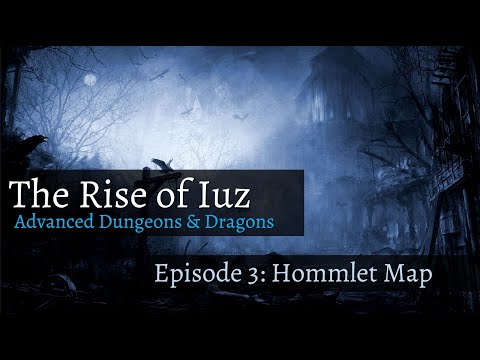 The Rise of Iuz - The Village of Hommlet Map