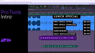 I MADE A PRO TOOLS INTRO RECORDING TEMPLATE SO YOU DON'T HAVE TO #protools #recording #vocals