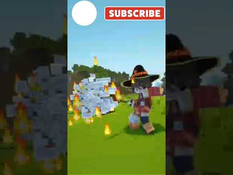 magical which use magic wand minecraft animation #shorts