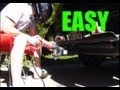 How to Remove Trailer Hitch (Lost Key) 