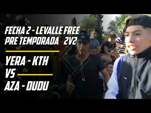 KTH-YERA VS AZA-DUDU-OCTAVOS/  FECHA 2 PRE TEMPORADA - 2 VS 2/LEVALLE FREE