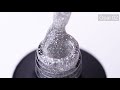 Гель-лак OXXI Professional Opal №02 (серебренный с разноцветными блестками), 10 мл