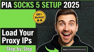 PIA SOCKS5 Proxy Setup 2025 — Create Account + Generate Credentials & Load IPs (Step-by-Step)