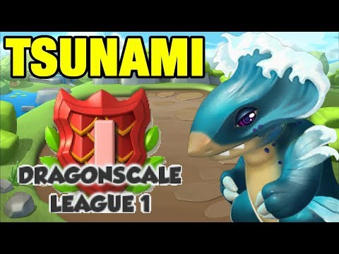 TSUNAMI DRAGON UNLOCKING! Dragonscale League 1 Arena Reward! - DML #802
