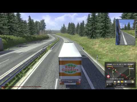 EURO TRUCK SIMULATOR 2 - Multiplayer / Online - Gameplay Wien - Prag