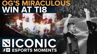 ICONIC Esports Moments: OG&#39;s Miraculous Win at TI8