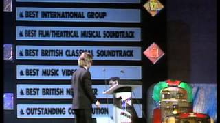 Terence Trent D'Arby wins International Newcomer presented by Wayne Mailloux | BRIT Awards 1988