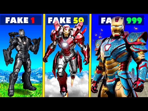 Fake IRON MAN vs Real IRON MAN in GTA 5