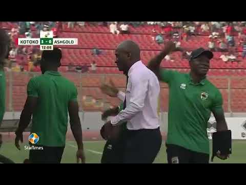 WATCH: Frank Etouga’s Super Goal To complete Hat-trick For Kotoko (FT: Kotoko 3-1 Ashgold)