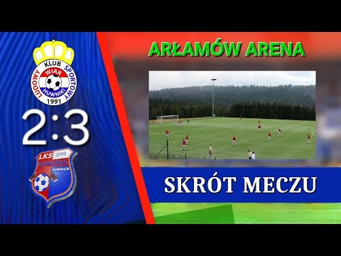 WIAR HUWNIKI 2:3 STRAŻAK SOŚNICA [SKRÓT MECZU] sparing 25/02/2024 Arłamów Arena