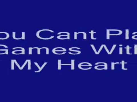 Susanna and The Roomates "You cant play games with my heart"