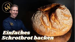Rustikales Weizen Roggen Schrot Brot