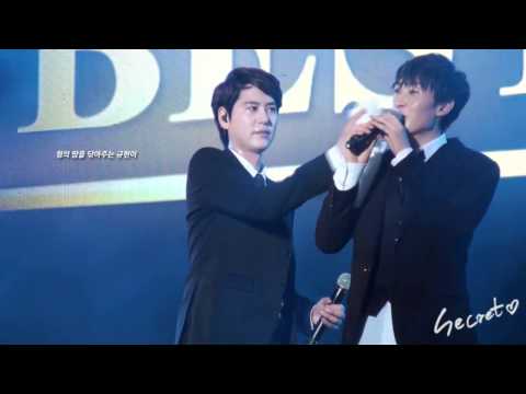 [Fancam][HD]140420 Best of Best in Nanjing - KyuHyun take care EunHyuk