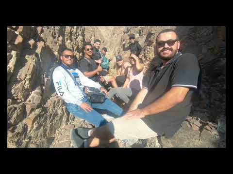 fantastic team hiking in wadi shawka pool said
