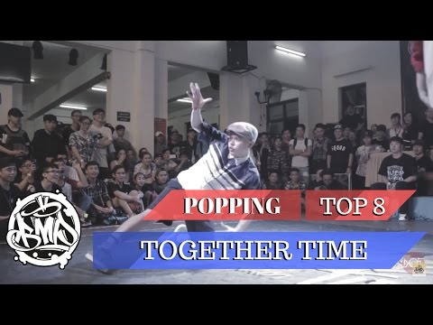 TOGETHER TIME 2016 - Best 8 Popping 1on1 - MT Pop vs D Soul (OFFICIAL)