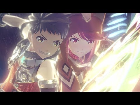 Xenoblade Chronicles 2 1.5 - Resonance of the Heart Cutscene with New Outfits